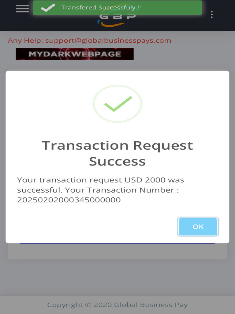 Successful Wallet Transfer Confirmation | PDF