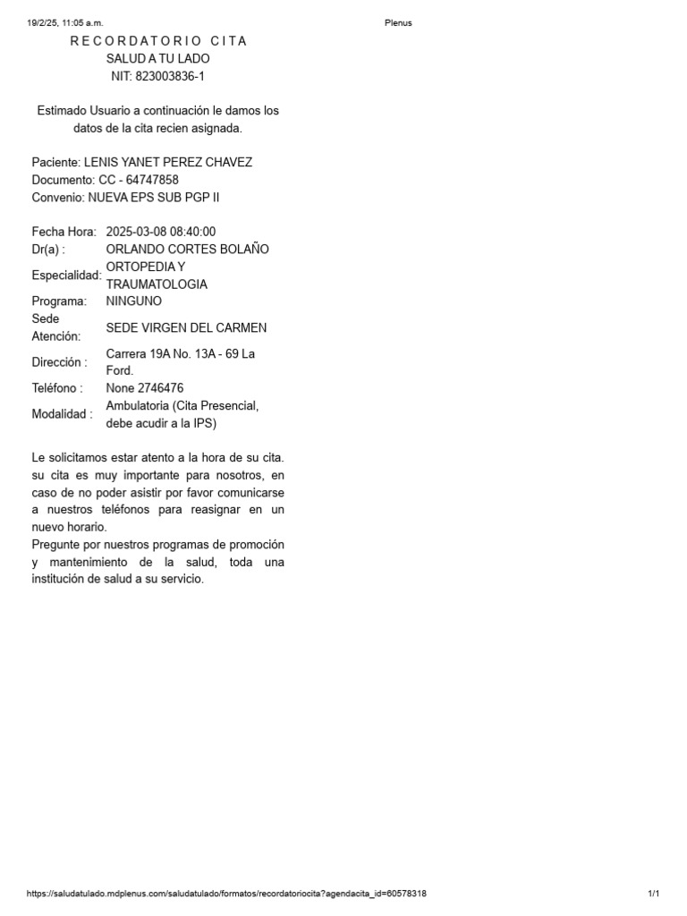 Lenis Yanet Perez Chavez | PDF