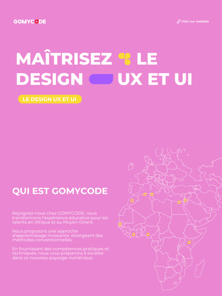 Maîtrisez le Design UX/UI avec GOMYCODE | PDF | Conception