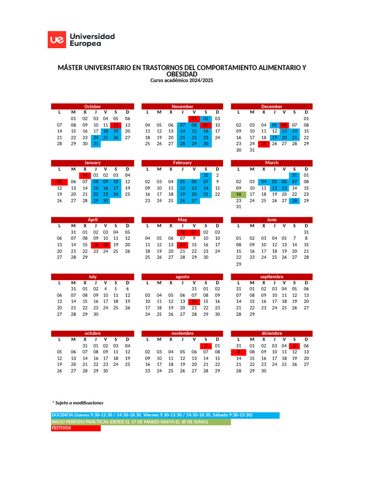 Calendario MUTCA F2F 2425 PDF