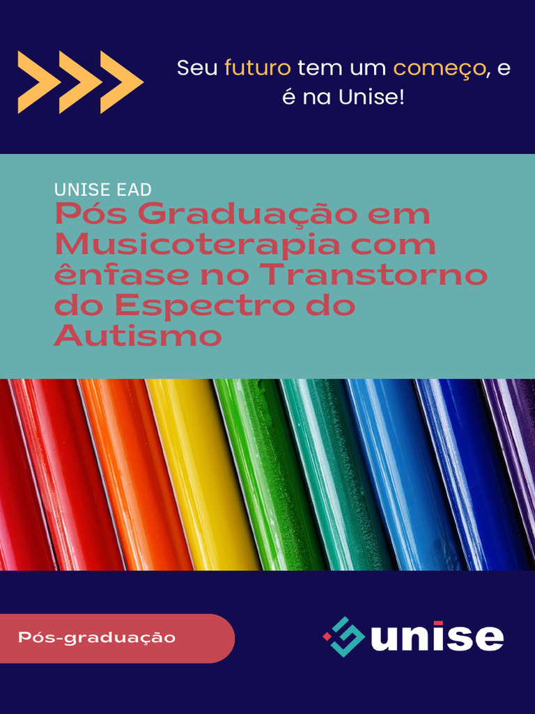 Pós-Graduação em Musicoterapia TEA | PDF | Autismo | Aprendizado
