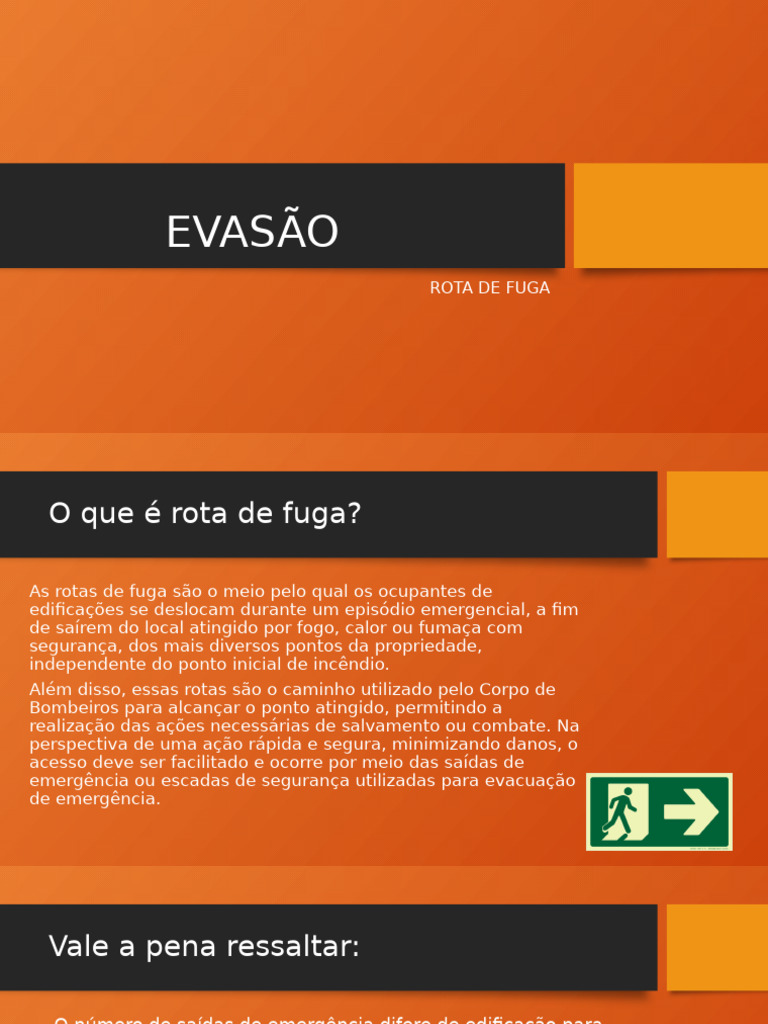 EVASÃO - Rota de Fuga | PDF