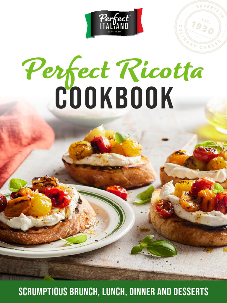 Perfect Ricotta Cookbook | PDF | Ricotta | Pancake