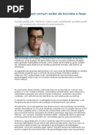 O que têm em comum andar de bicicleta e fazer contas