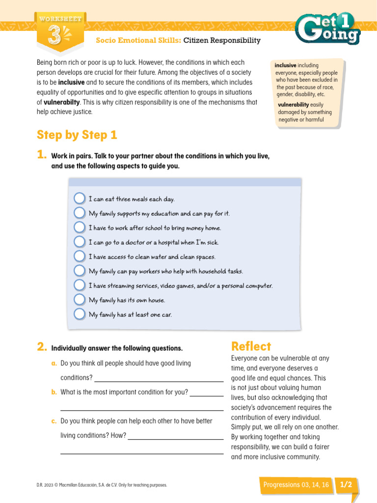 Citizen Responsibility and Inclusivity Guide | PDF | Vulnerability ...