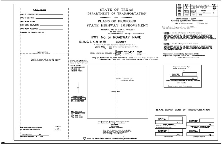 Title Sheet State Let | PDF | Transport