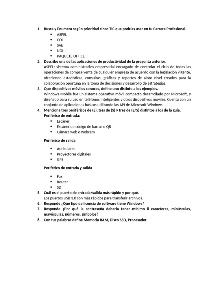 Tarea 1 - Modulo 1 | PDF
