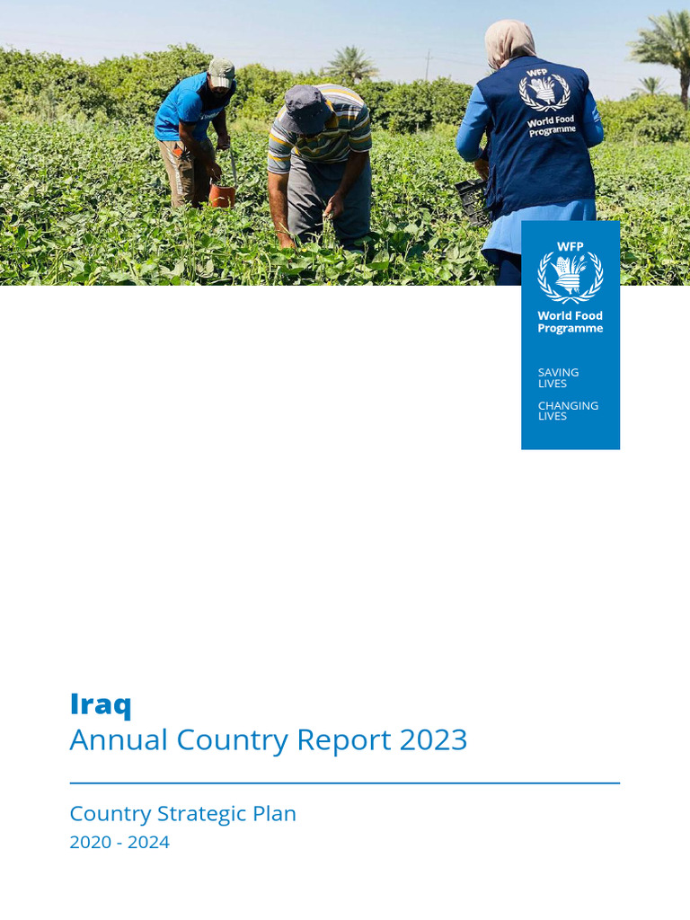 WFP Iraq 2023 Annual Financial Overview | PDF | Food Security | World ...