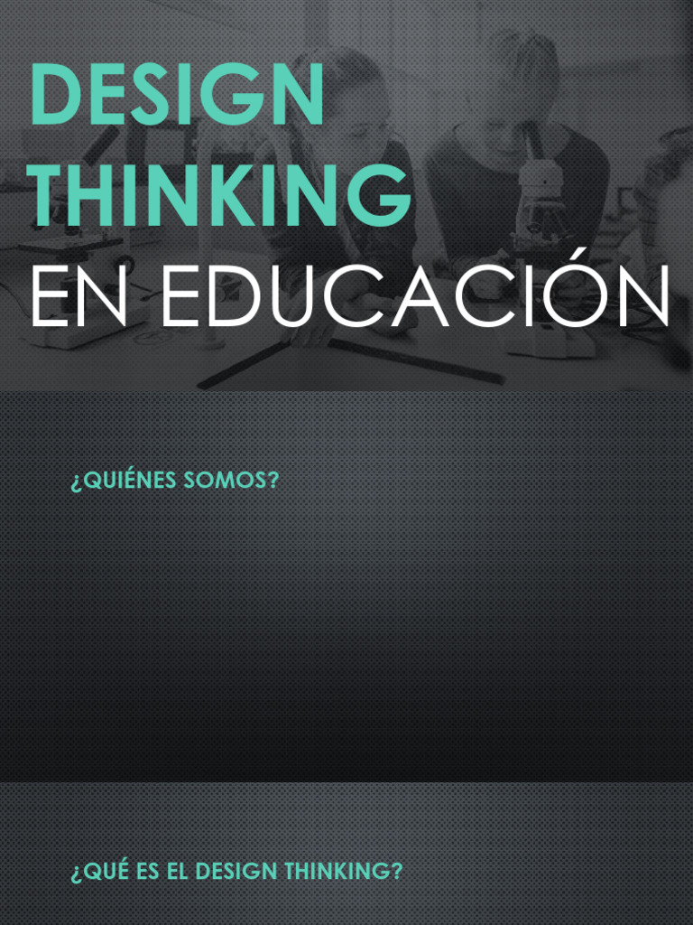 Design Thinking en Educación: Guía Práctica | PDF | El pensamiento de ...