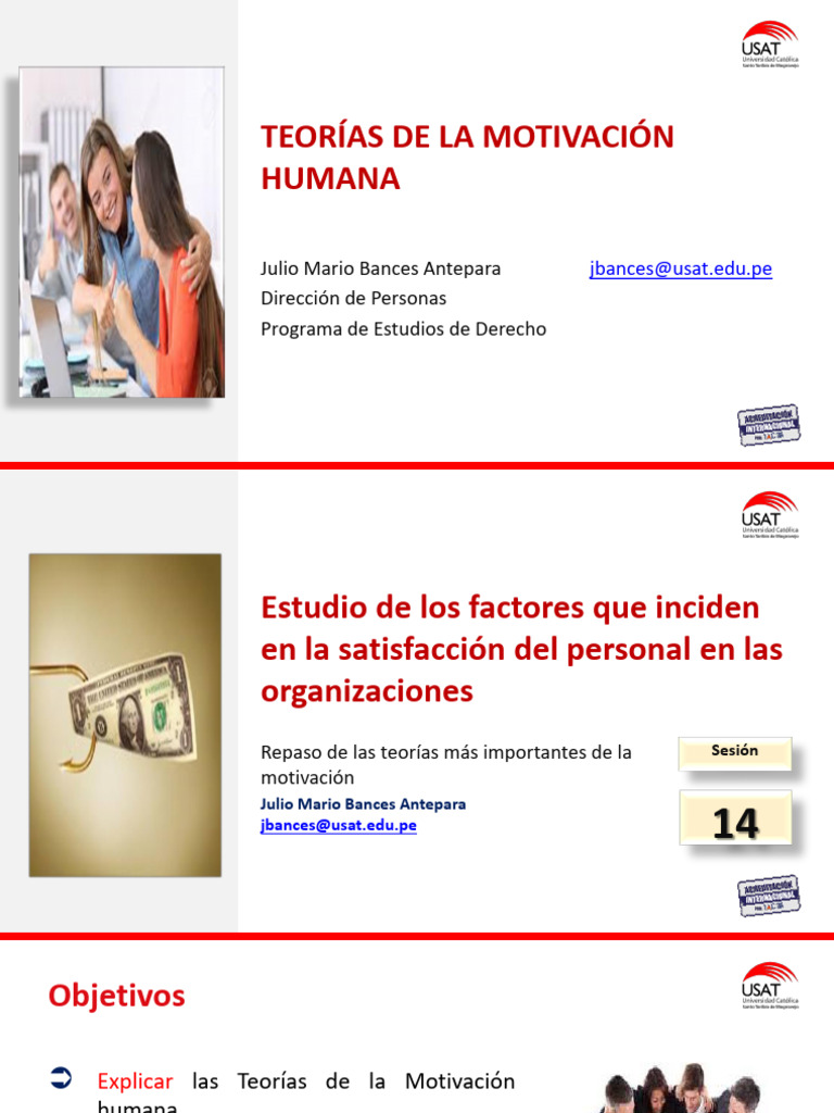 2.5 Teorías de La Motivacion | PDF | Motivación | Motivacional