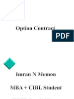 Option Contract (Imran)