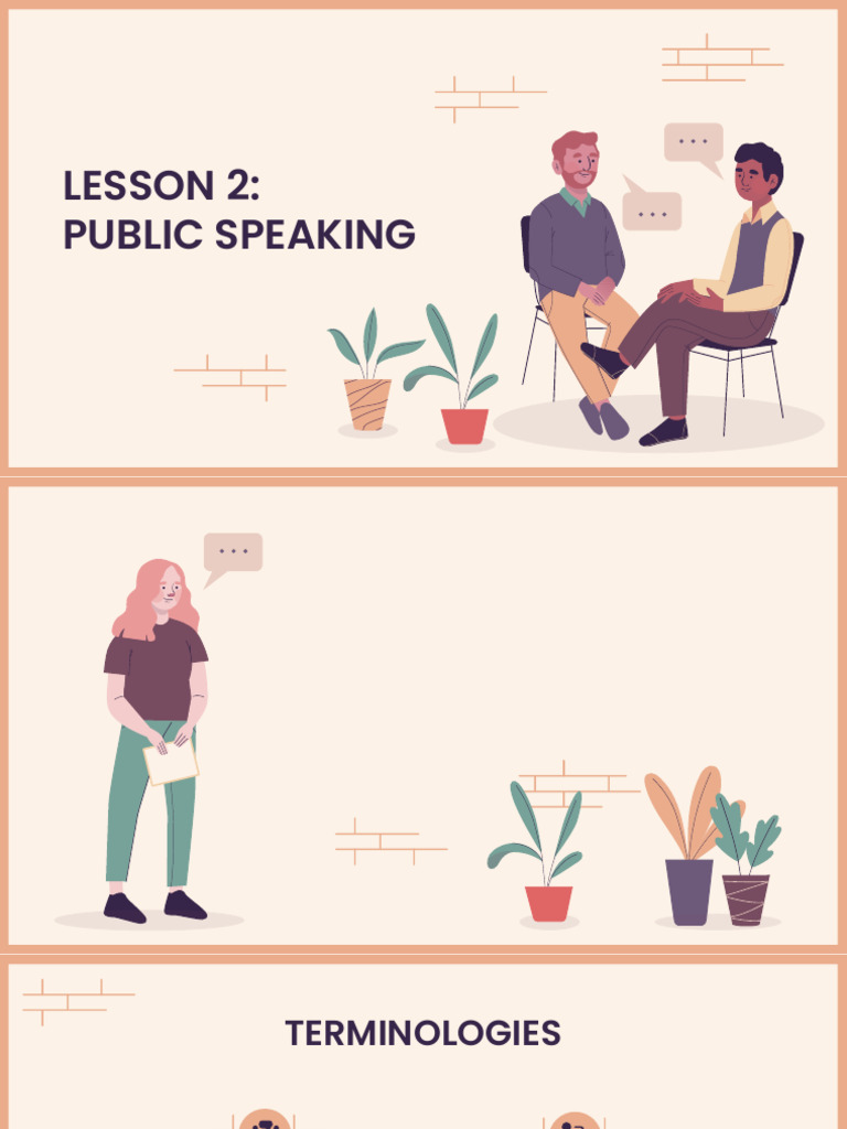Public Speaking and Inquiry Letters Guide | PDF | Communication | Human ...