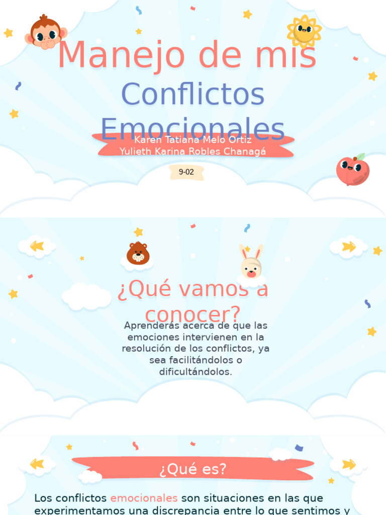 Manejo de Conflictos Emocionales en Adolescentes | PDF | Las emociones ...