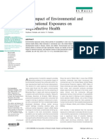 The Impact of Environmental and Occupational Exposures On Reproductive Health