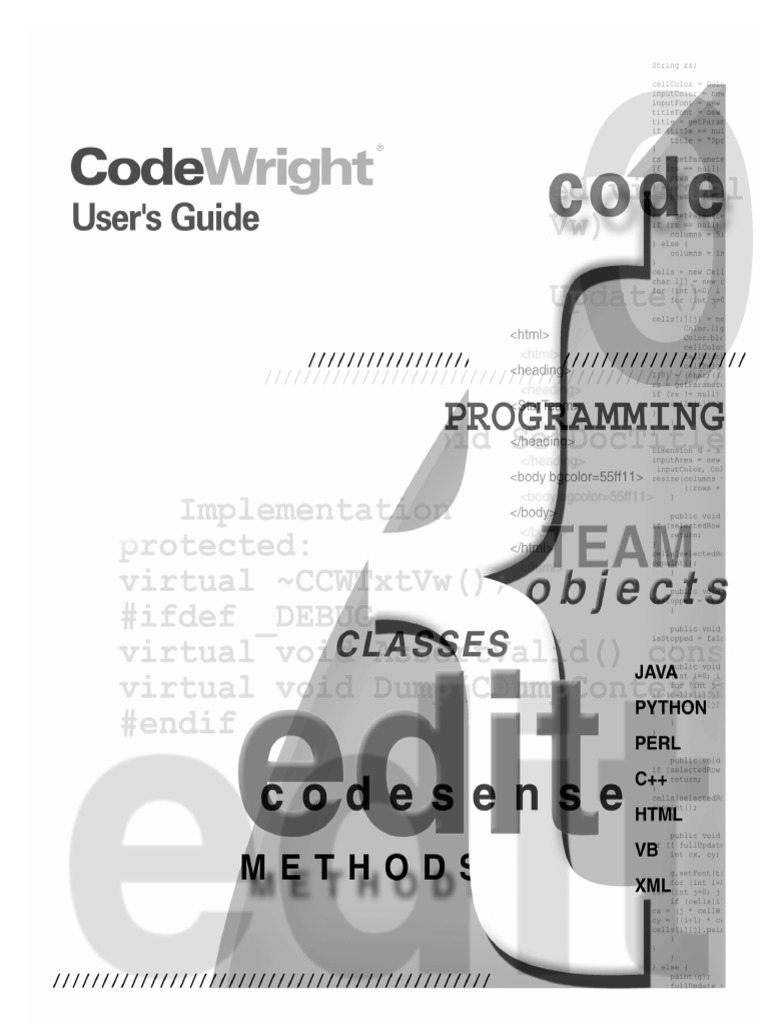 Code Wright Editor