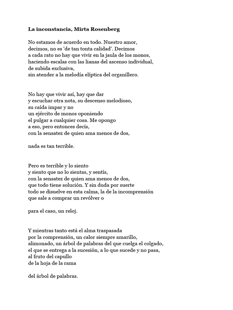 Reflexiones sobre el amor y la incomprensión | PDF