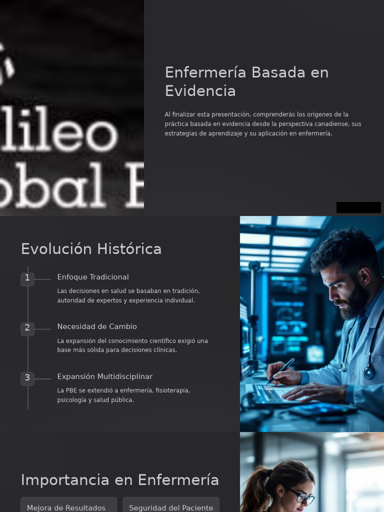 Enfermería Basada en Evidencia: Claves y Beneficios | PDF | Evidencia ...