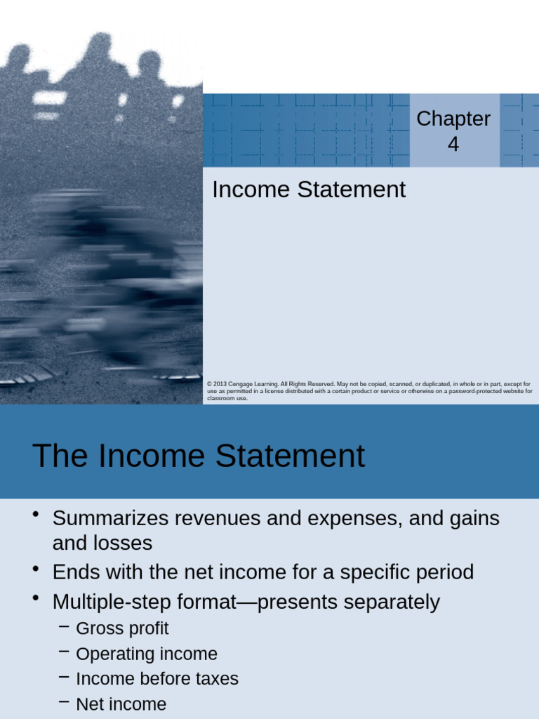 Understanding Income Statements | PDF | Income Statement | Dividend
