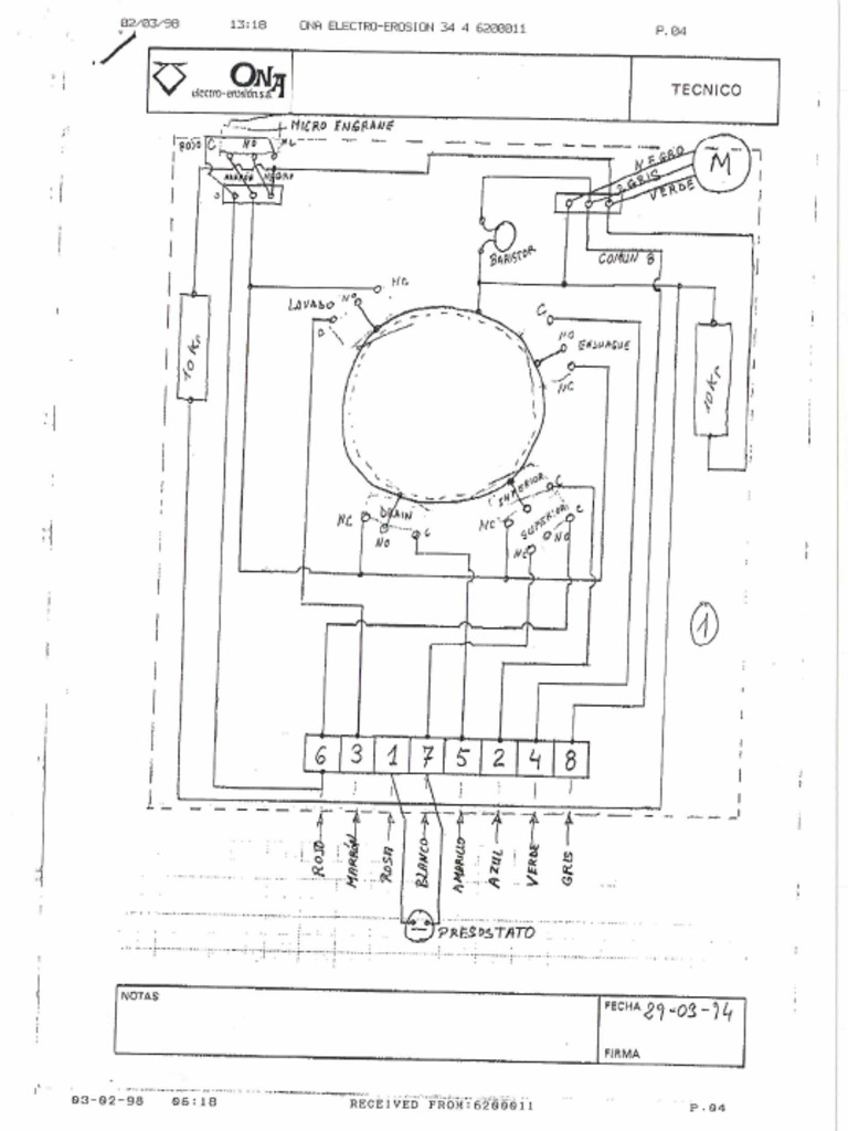Esquema Interno de La Valvual de 5 Vias | PDF