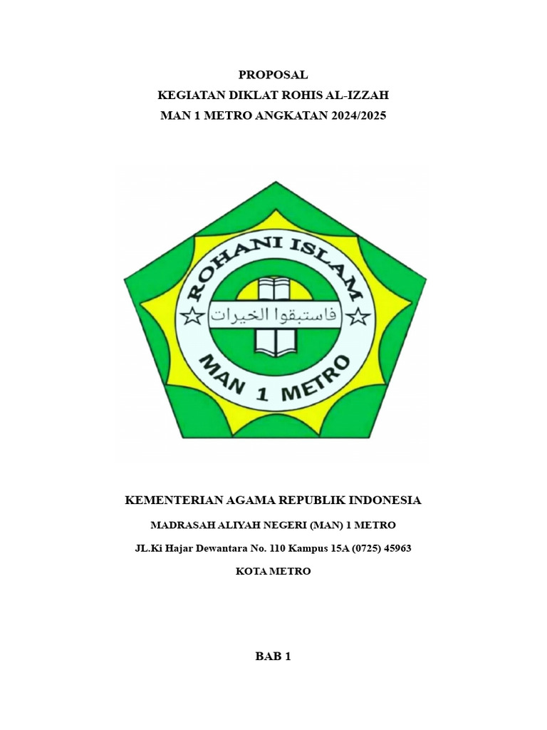 Proposal Rohis New | PDF