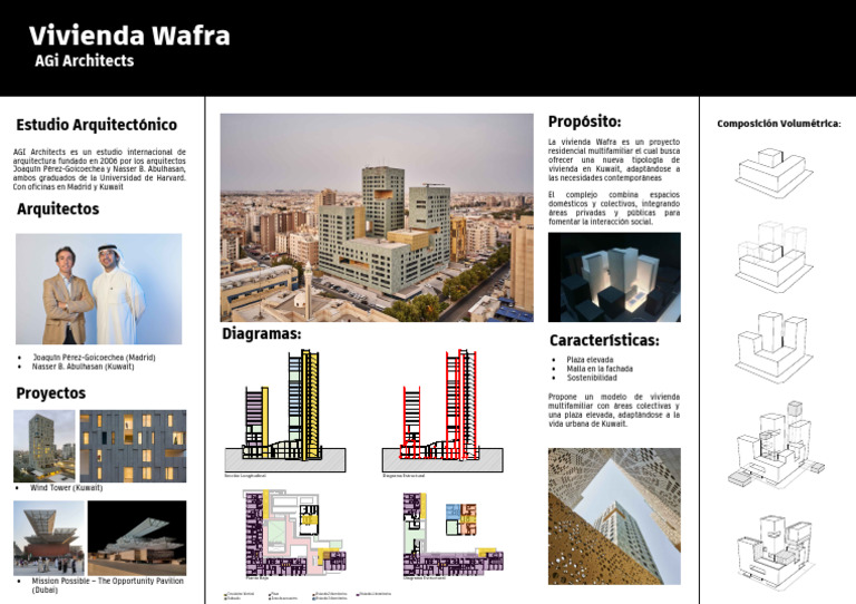 Estructura Plegada en Vivienda Wafra | PDF | Bienes raíces | Estilo