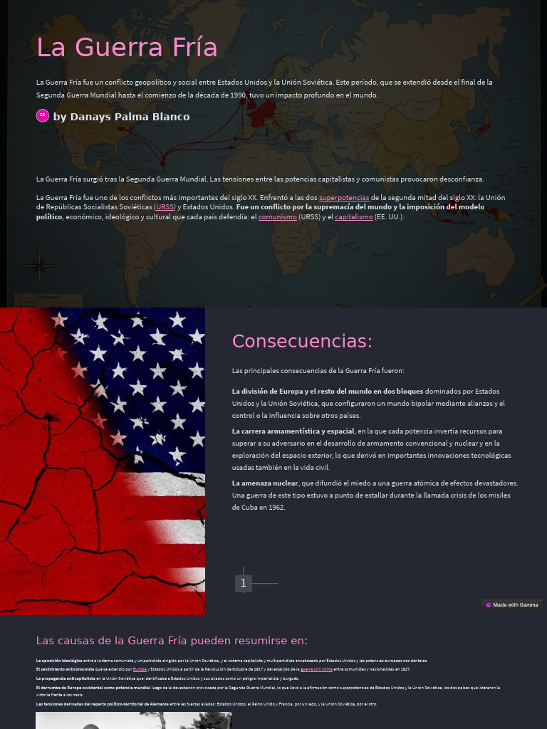 Impacto y Causas de la Guerra Fría | PDF | Guerra Fría | Unión Soviética