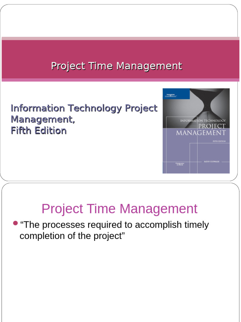 Effective Project Time Management Guide | PDF | Project Management