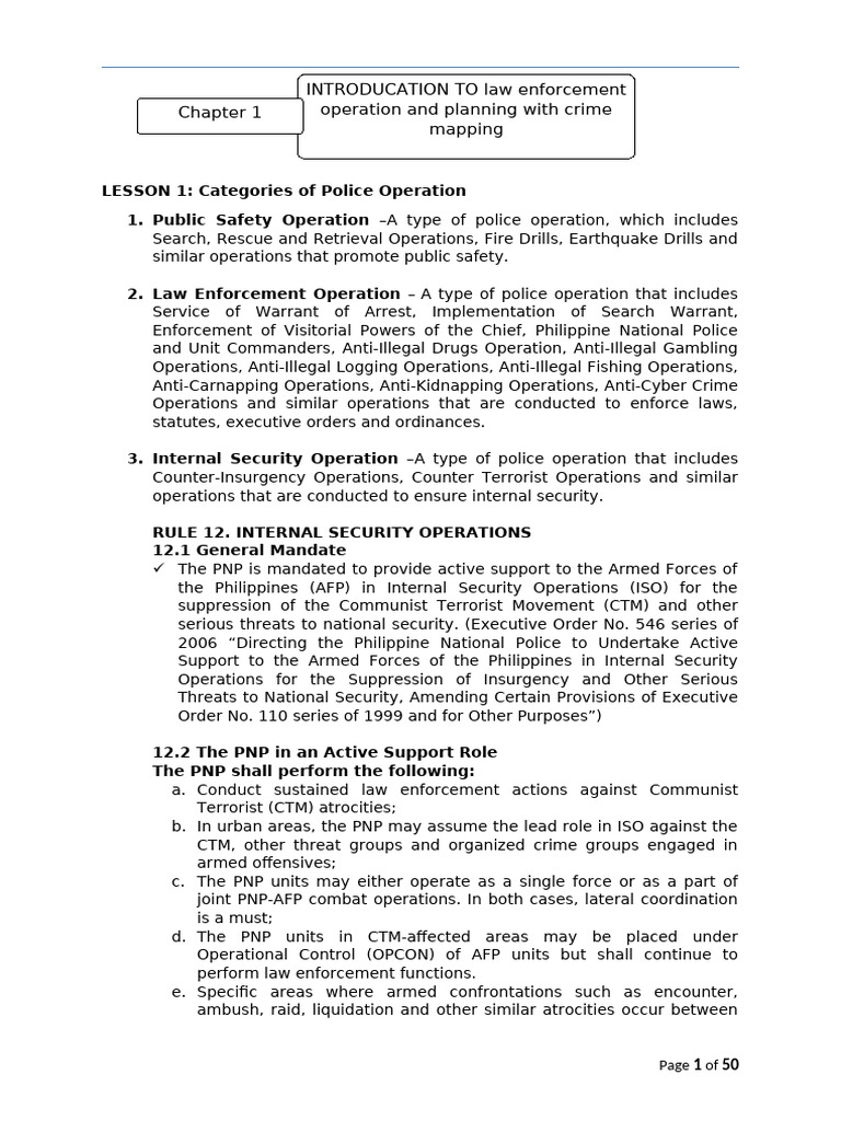 Law-Enforcement-Operation-and-Planning-with-Crime-Mapping | PDF ...