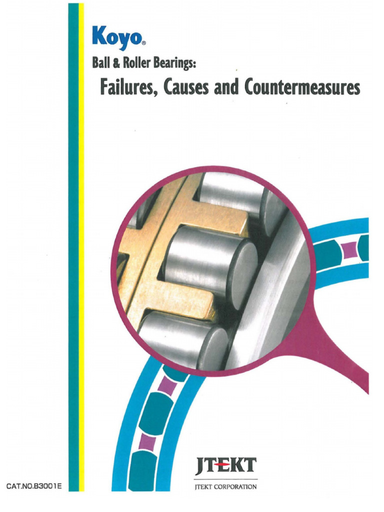 Bearing Failure Analysis KOYO | PDF | Bearing (Mechanical) | Wear