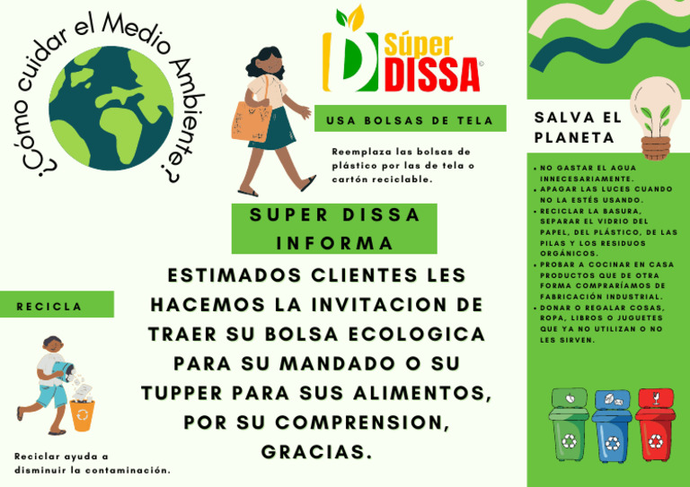 Acciones para Cuidar el Medio Ambiente | PDF