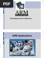 ARM ARM ARM ARM: Introduction and Architecture Introduction and Architecture