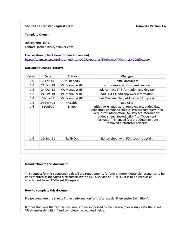 SFT New RequestForm | PDF | Email Address | Ip Address