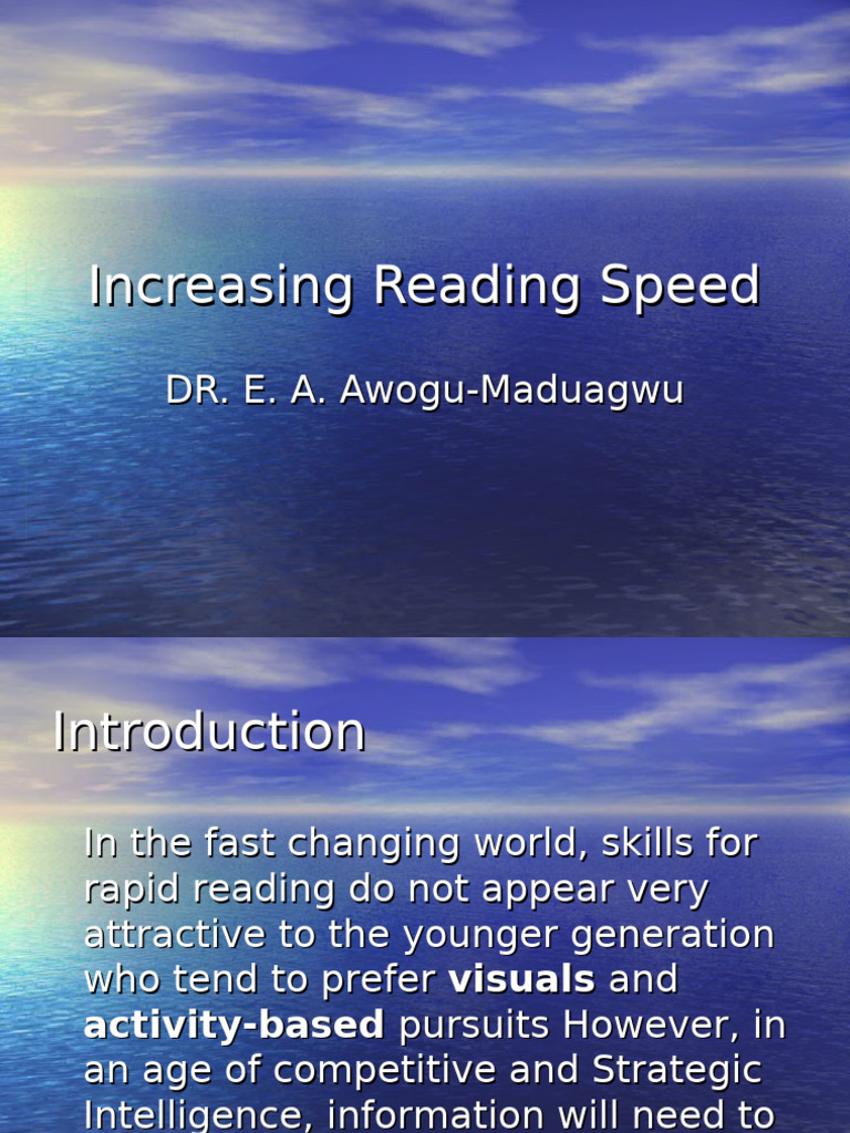 Mastering GST Reading Techniques | PDF | Speed Reading | Cognitive Science