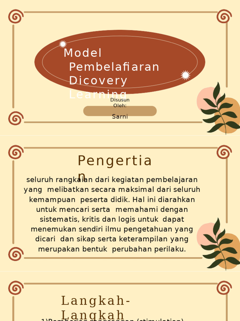 Discovery Learning | PDF