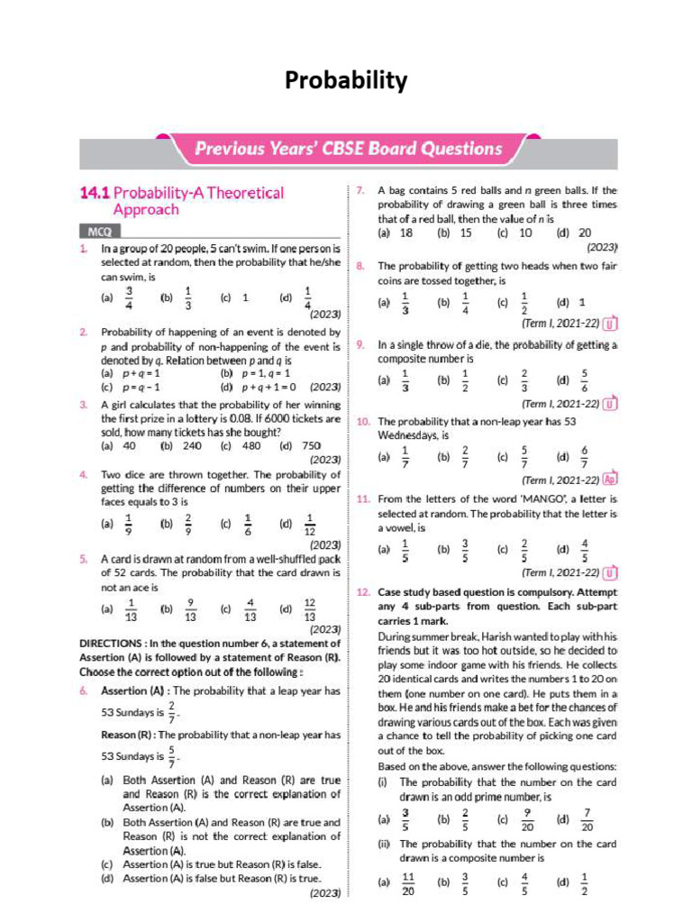 10 Probability | PDF