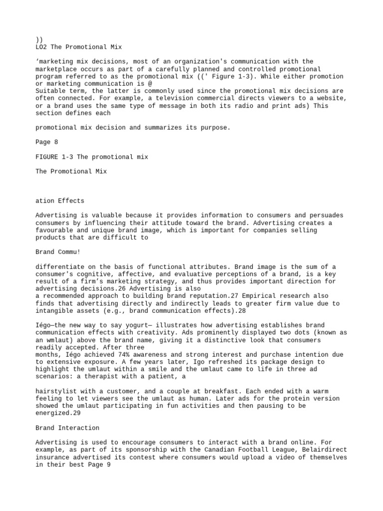 Promotional Mix Reviewer | PDF | Marketing Communications | Advertising