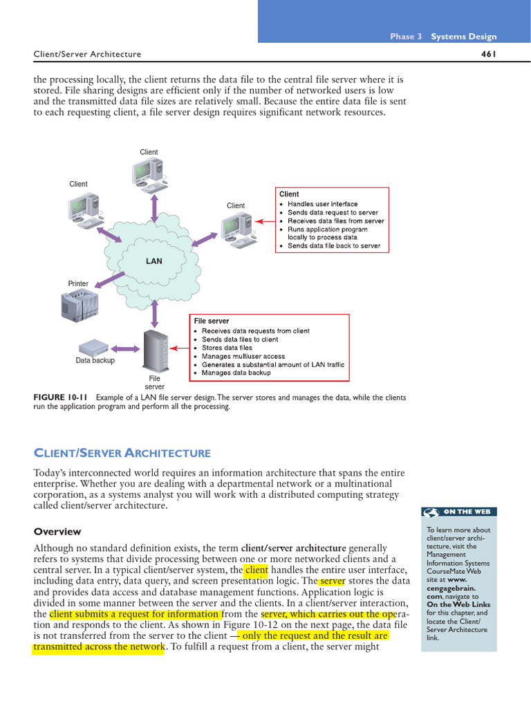 Client Server Architecture | PDF | Client–Server Model | Cloud Computing