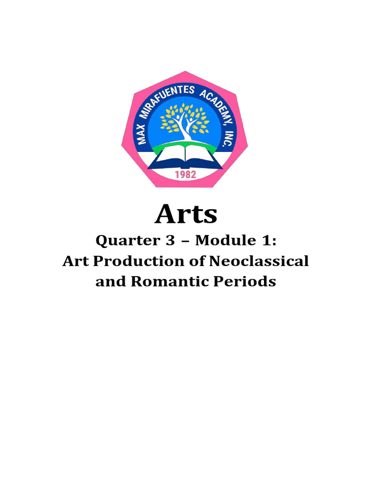 Neoclassical and Romantic Art Overview | PDF | Romanticism | Sculpture