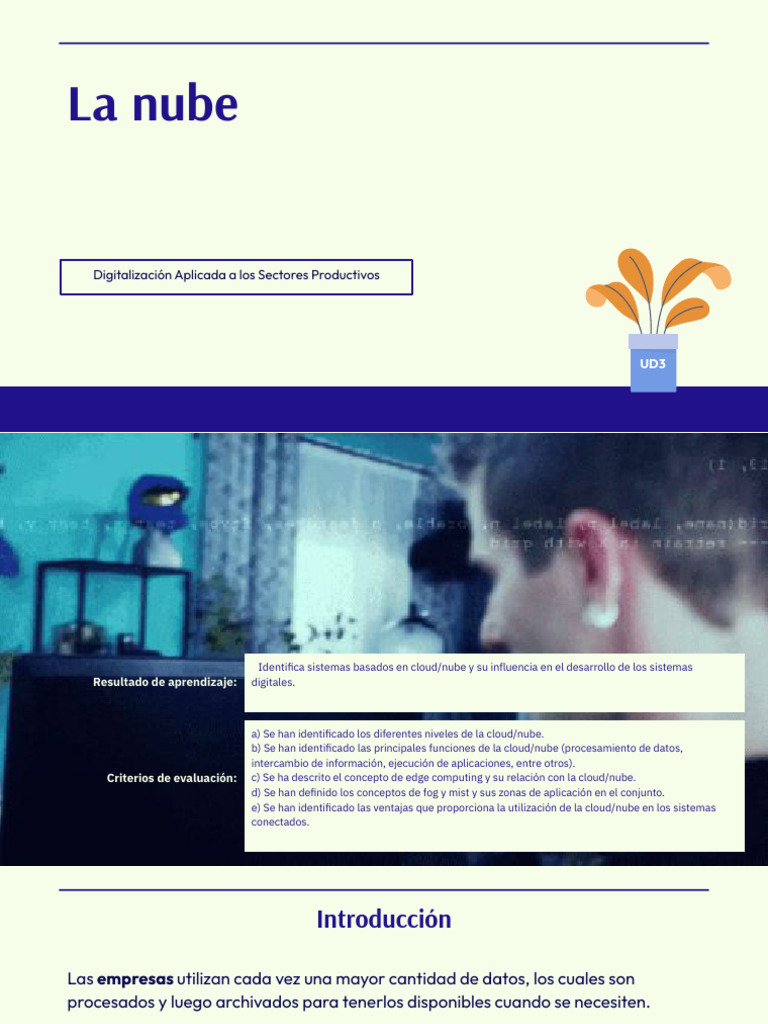Impacto de la Nube en la Digitalización | PDF | Computación en la nube ...