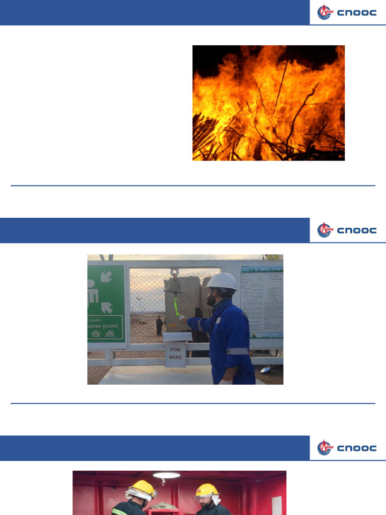 Fire Drill Report for BHDC-123 Rig | PDF