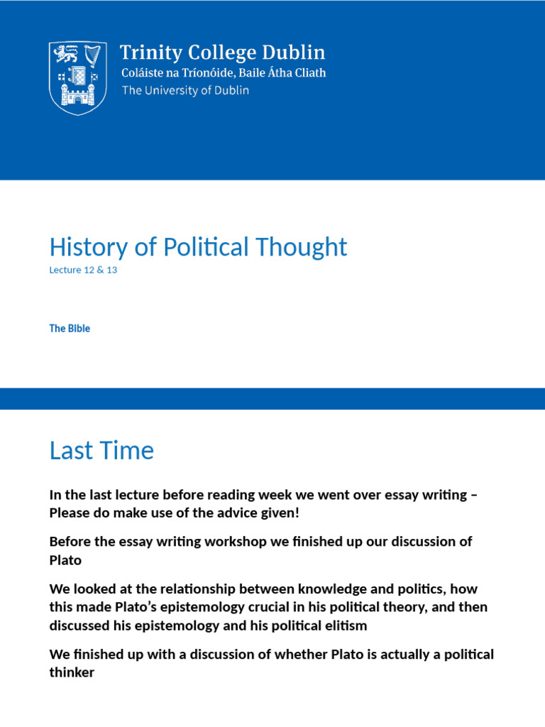 Jesus Christ: Political or Non-Political? | PDF