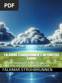 Falkmar Strohbrunnen 10 Practice Exams for Mastering the Azure Az900 Certified Solutions Architect Associate Exam
