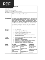 TEIP Lesson Plan Information Gap Activity