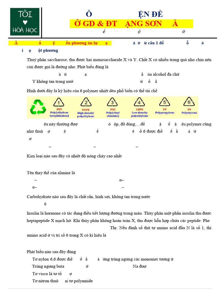 10 So GD DT Lang Son Lan 1 | PDF