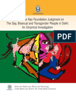 Impact of Delhi High Court's 2009 Naz Foundation Judgment on India's LGBT Community