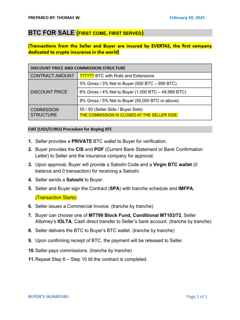 Fiat (Pof) BTC | PDF