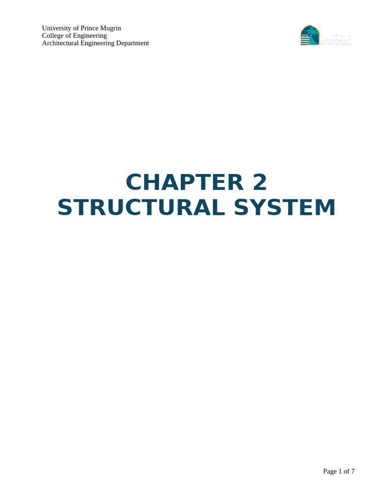 Structural Systems in Architectural Engineering | PDF | Structural Load ...