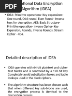 International Data Encryption Algorithm (IDEA) | PDF | Cybercrime ...