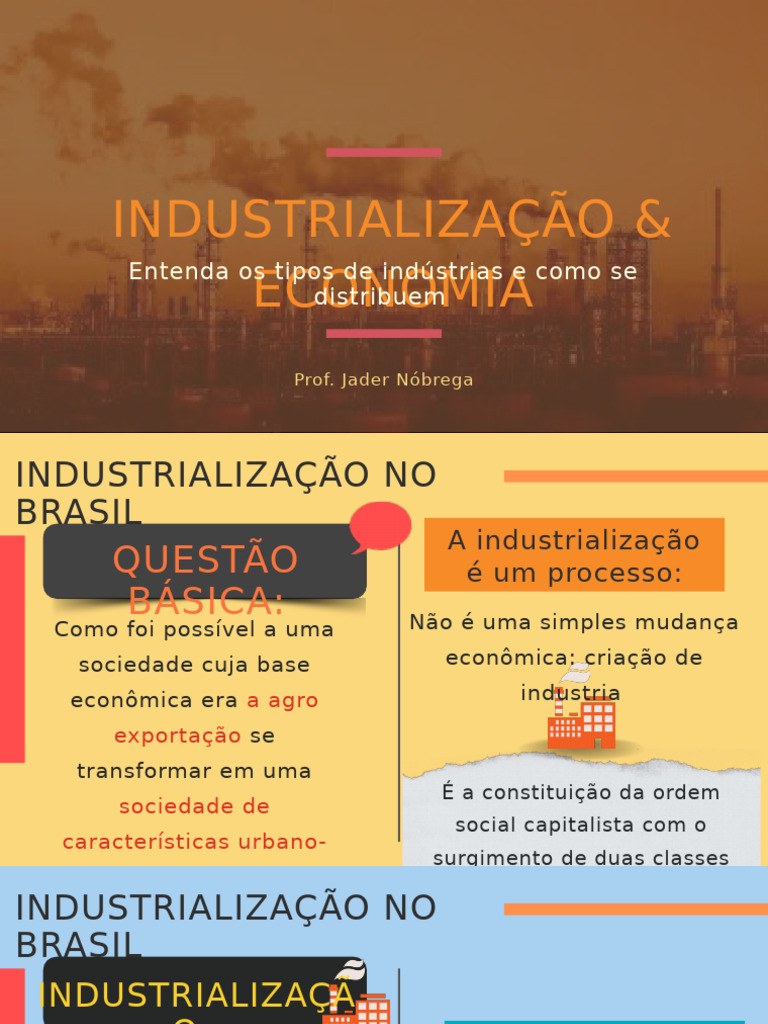Tipos de Indústrias no Brasil | PDF