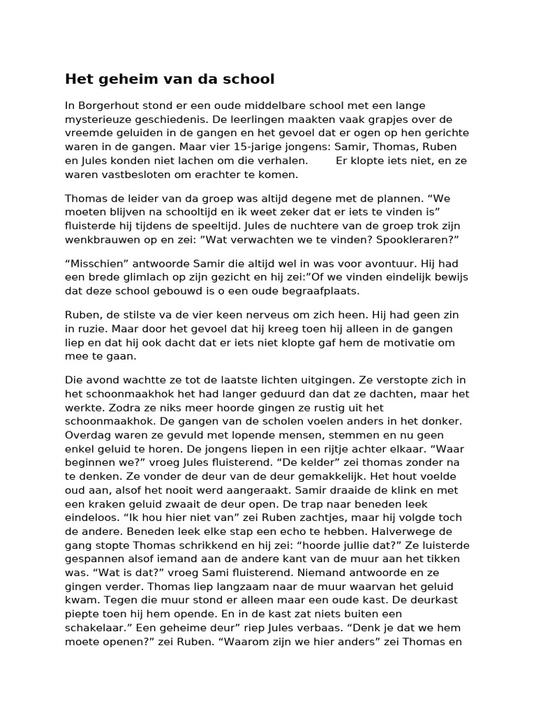 Kortverhaal | PDF